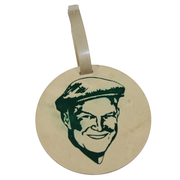 Vintage 'Golf's Tribute to Ike' Bag Tag