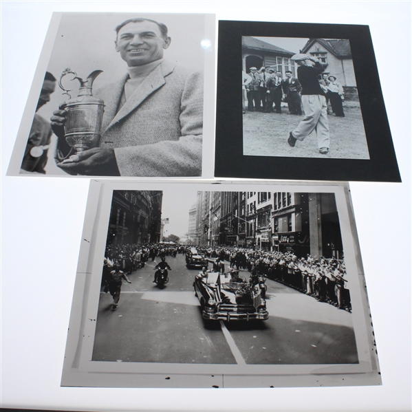 19 Assorted  Personal Collection Ben Hogan Images - Trophies, Promotional, Etc