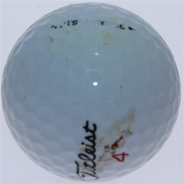 Tom Watson Signed Turnberry Logo Golf Ball JSA ALOA