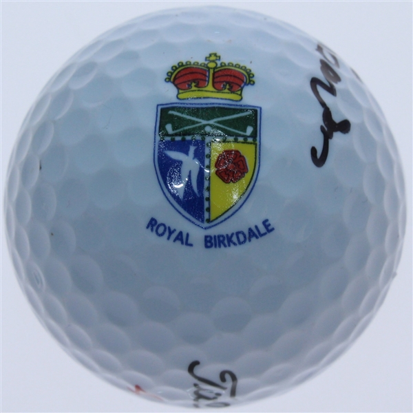 Peter Thomson Signed Royal Birkdale Logo Golf Ball JSA ALOA