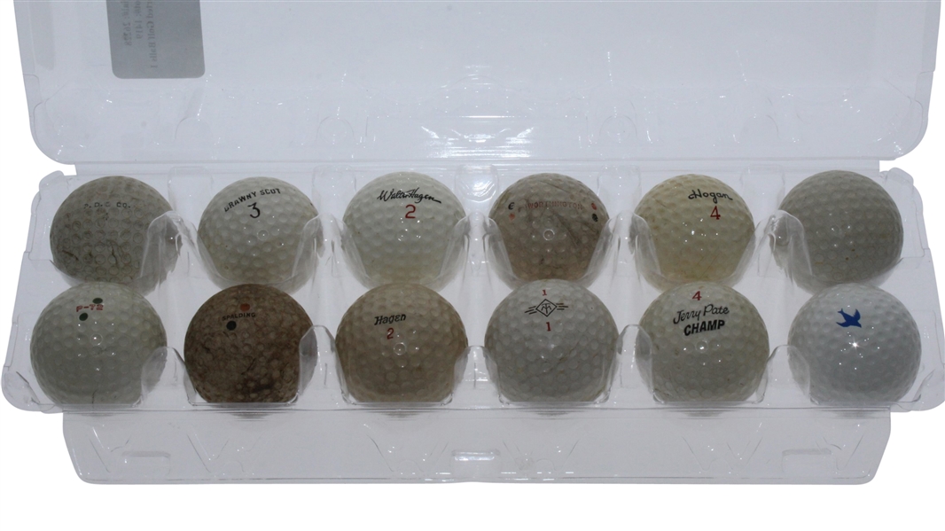 Dozen Assorted Classic Golf Balls