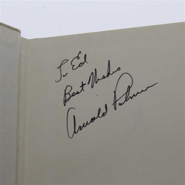 Arnold Palmer & Mark McCormack Signed 'Arnie: The Evolution of a Legend' Book JSA ALOA
