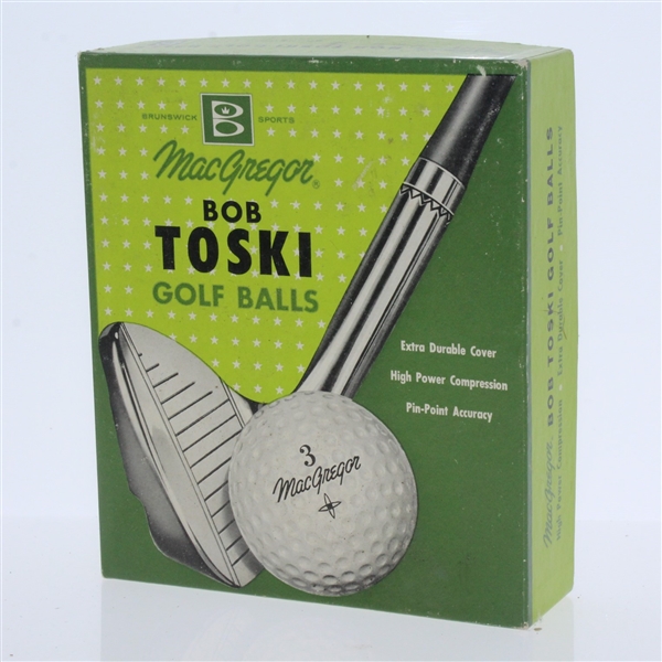 MacGregor Bob Toski Dozen Golf Balls - Box Only - Roth Collection
