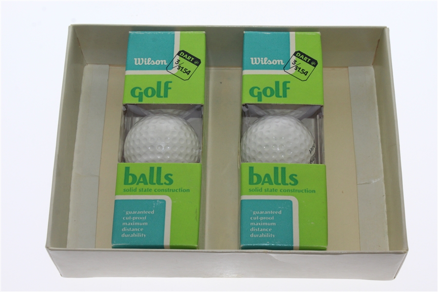 Wilson Dart Drug Pinehurst Dozen Golf Balls - Two Sleeves Only  - Roth Collection