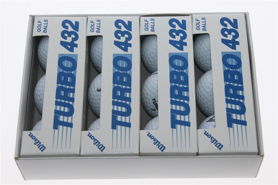 Wilson Turbo 432 Dozen Golf Balls - Roth Collection