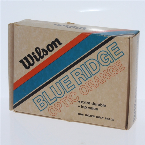 Wilson Blue Ridge Optic Orange Dozen Golf Balls - Two Sleeves Only - Roth Collection
