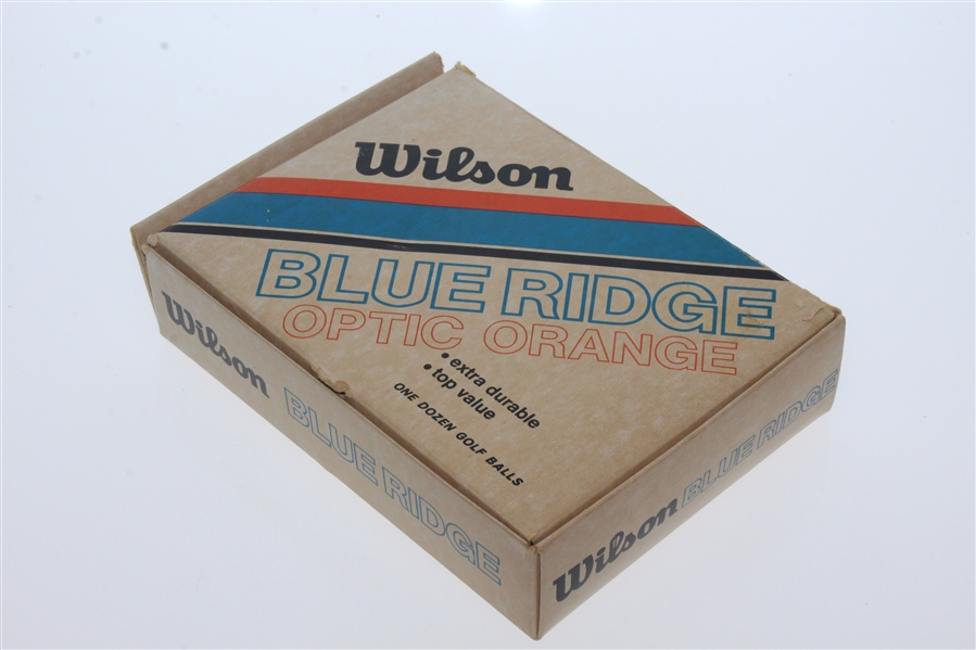 Wilson Blue Ridge Optic Orange Dozen Golf Balls - Two Sleeves Only - Roth Collection