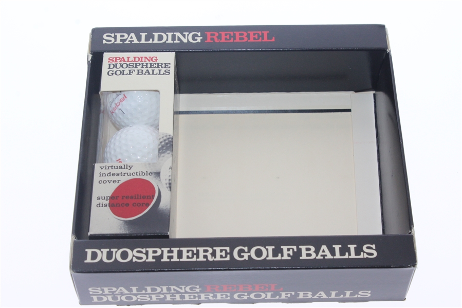 Spalding Rebel Duosphere Dozen Golf Balls - One Sleeve Only - Roth Collection