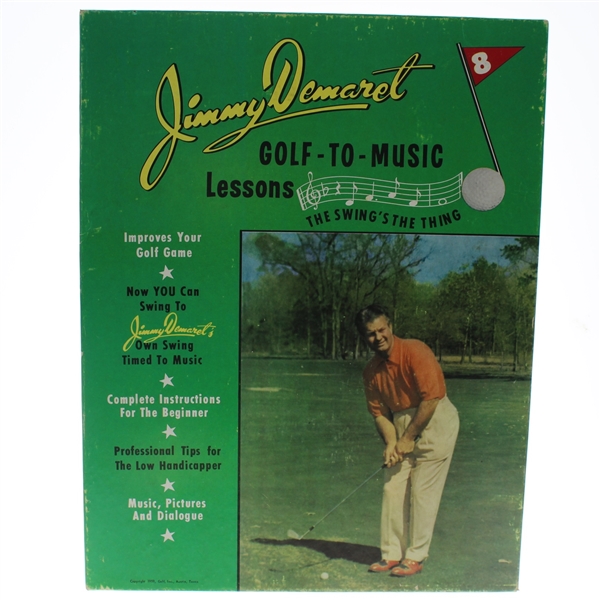 1959 Jimmy Demaret Golf-to-Music Lessons in Original Box