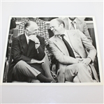 Ben Hogan and President Gerald Ford Black and White 8 x 10 Photo-1974 World Golf Hall of Fame Opening