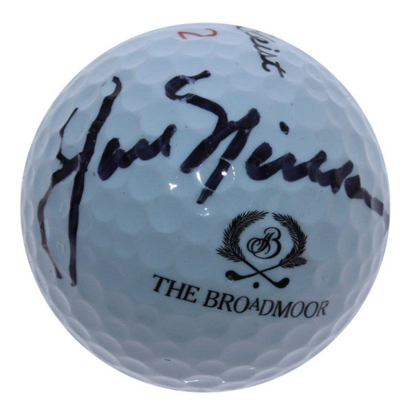 Jack Nicklaus Signed The Broadmoor Logo Golf Ball-Site of 1959 Amateur Win JSA ALOA