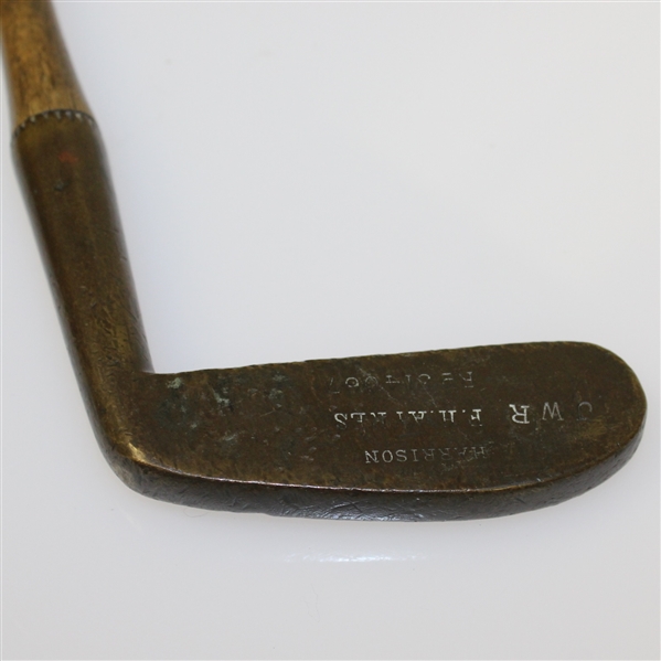 F. H. Ayres Harrison Putter - J. W. R. Initials - Roth Collection