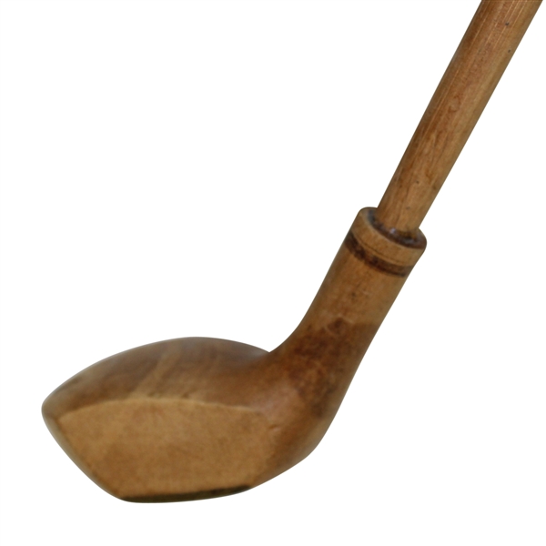 Vintage 1909 Wooden 'B' Golf Club - Roth Collection