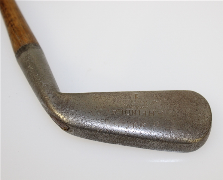 A. H. Findlay Wright & Ditson Putter - O. S. J. Initials - Roth Collection