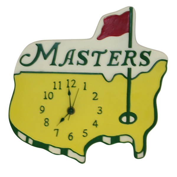 Undated Masters Golf Wall Clock - Works - Seldom Seen
