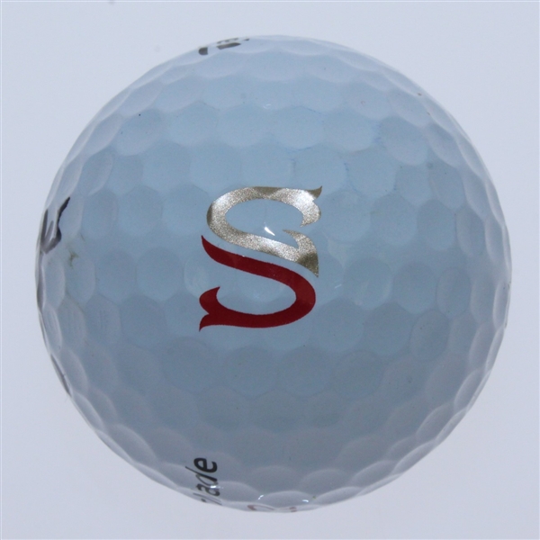 Sergio Garcia Signed and Used Personal Logo Golf Ball JSA ALOA