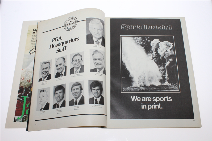 Jack Nicklaus Signed 1977 World Series of Golf at Firestone Program JSA ALOA