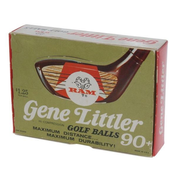 Ram Gene Littler 90+ Hi-Compression Dozen Golf Balls - Two Sleeves Only - Roth Collection