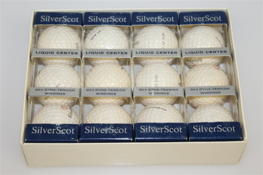 SilverScot The Perfect Shot Distance Plus Dozen Golf Balls in Original Box - Roth Collection