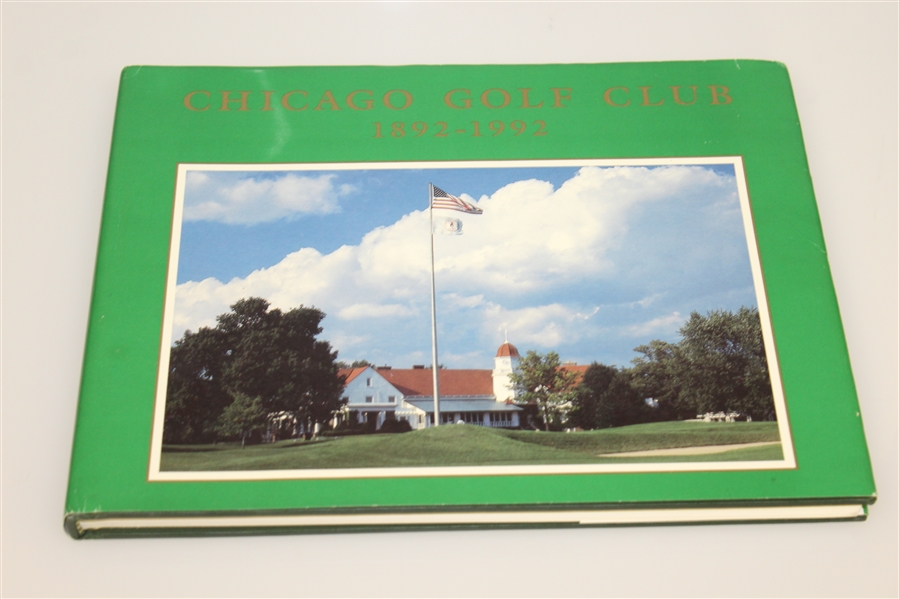 'Chicago Golf Club 1892-1992' Centennial Anniversary Book - Roth Collection