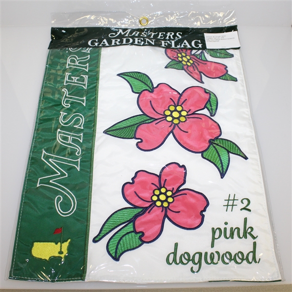Undated Masters Garden Flag - #2 Pink Dogwood