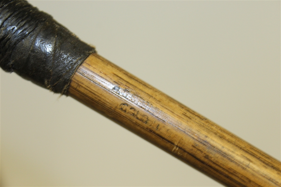 Spalding Gold Medal Accurate Mashie 1 Iron - Shaft Stamp