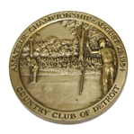 Arnold Palmer 1954 US Amateur Championship Bronze Medal Weight by Medallic Art Co. 