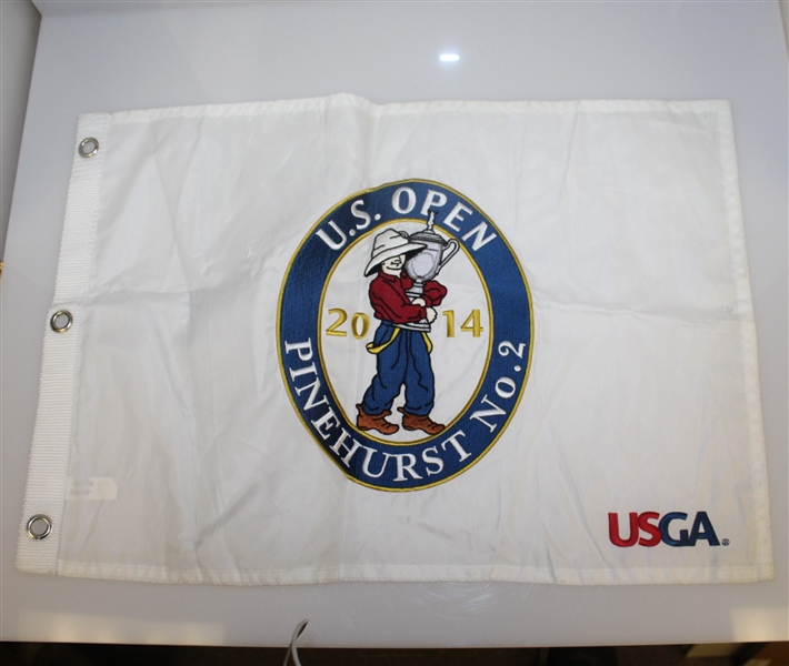 Three Major Championship Flags - 2012 US Open & PGA, 2014 US Open