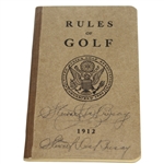 1912 Rules of Golf Booklet - Approved by the R&A in 1908 and USGA Amended in 1912 