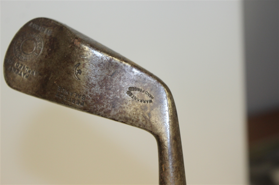 R. Simpson Carnoustie Perfect Balance Putter - Pat. App. for No. 21307 - Shaft Stamp