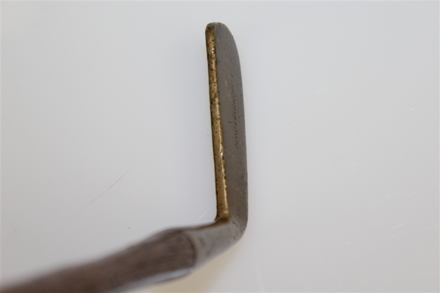 Morristown Vintage Brass Head Putter with Morristown Shaft Stamp