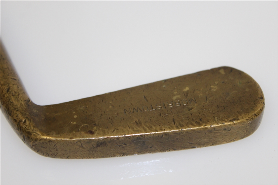 Morristown Vintage Brass Head Putter with Morristown Shaft Stamp