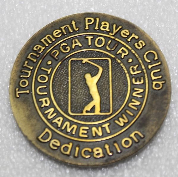 1980 TPC Sawgrass Money Clip and Opening Day Dedication Medal