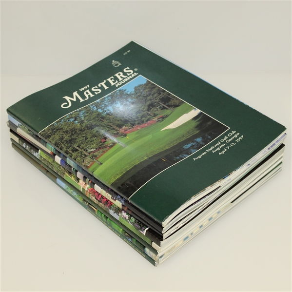 Eight Masters Journals - 1997, 2002, 2005-2007, 2009, 2011, 2015