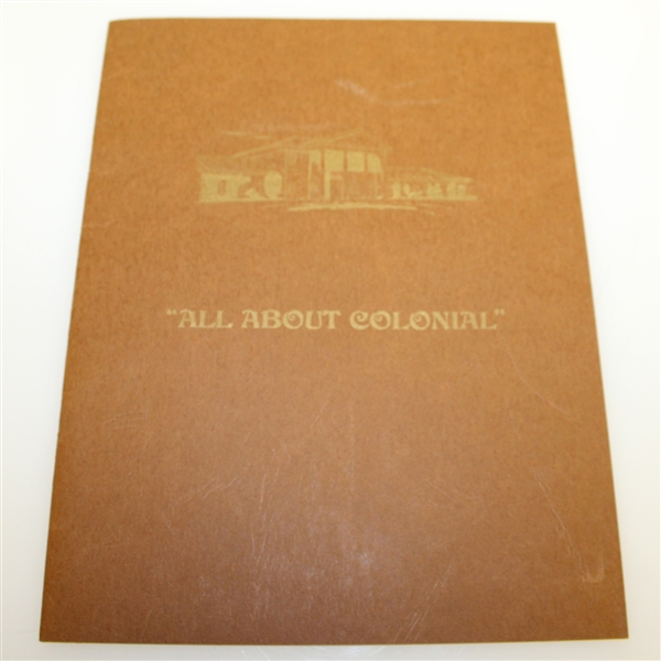 Ben Hogan's Colonial Country Club File