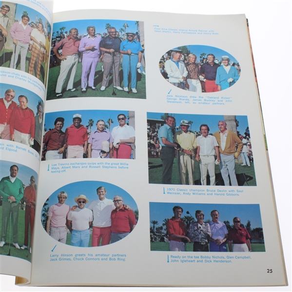 1973 Bob Hope Desert Classic Program - Arnold Palmer's Last PGA Victory
