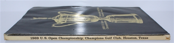 1969 US Open Championship Program - Orville Moody Win