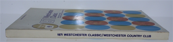 1971 Westchester Classic Program - Arnold Palmer Win