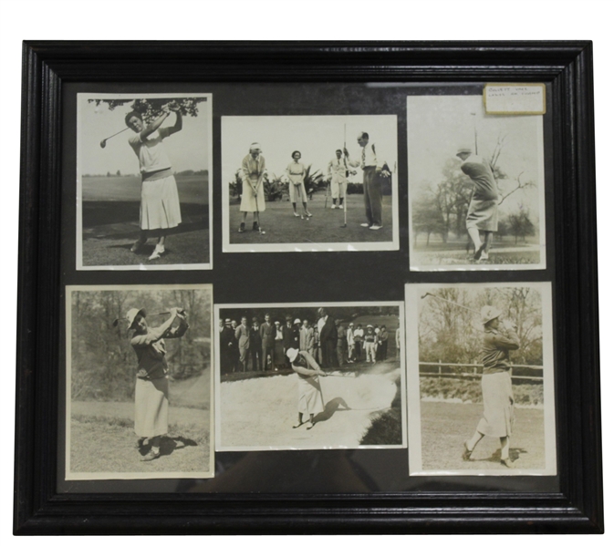 Glenna Collett-Vare Wire Photo Display - Framed - Roth Collection