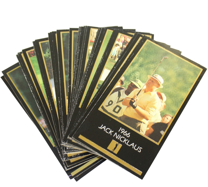 GSV Champions of Golf: The Masters Collection Cards - Thirty One Incl Nicklaus and Woods