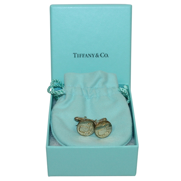 Tiffany & Co. Augusta National Map Cuff Links