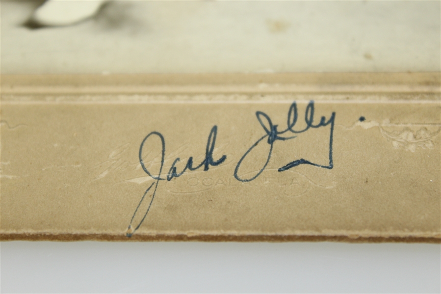 Jack Jolly Signed Circa 1910 Cabinet Card Photo
