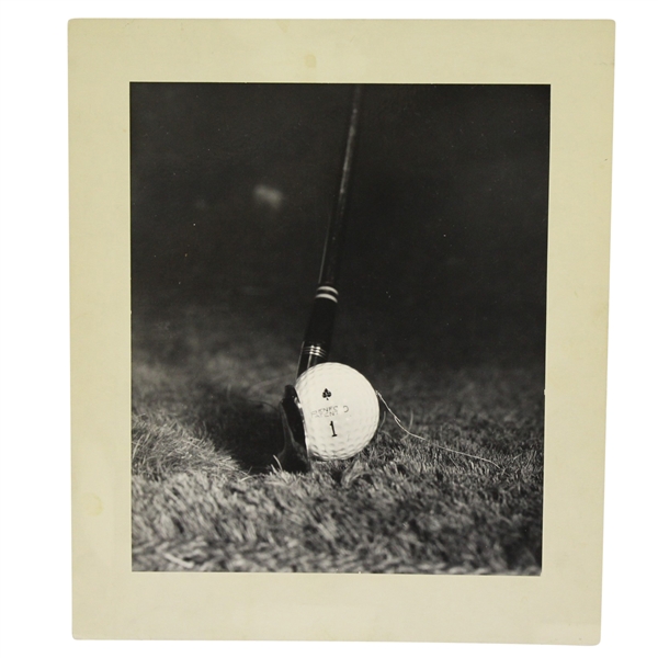 Club at Impact of Penfold Ball - Large Matted High Speed Camera Photo