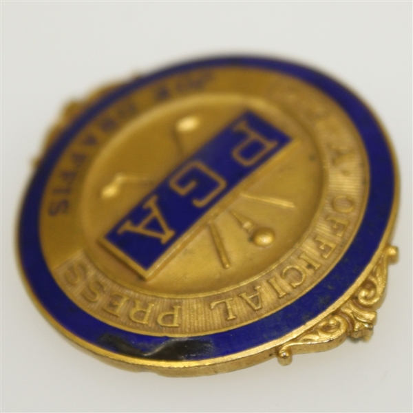 P.G.A. Official Press Badge - Joe Graffis