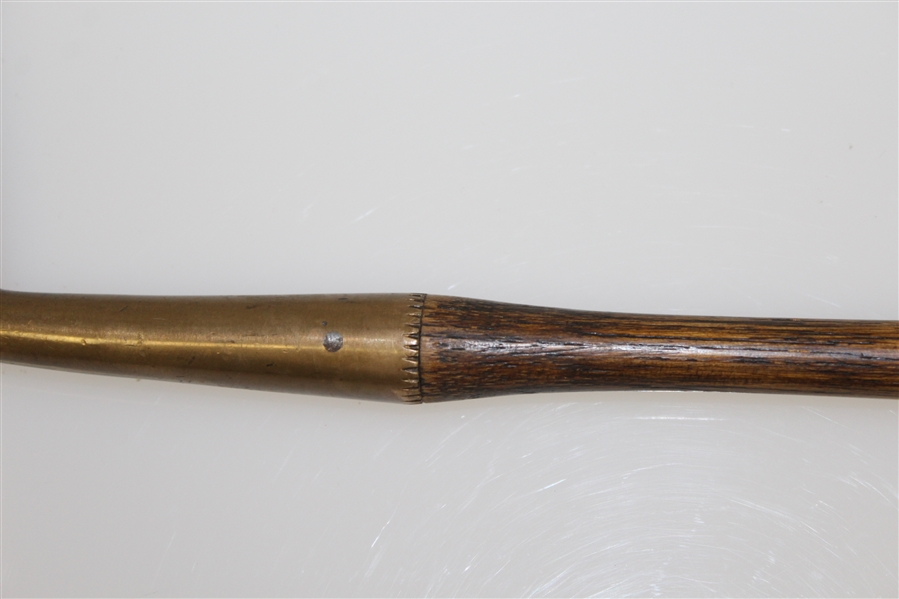 A.G. Spalding & Bros Morristown Trademark Makers Ladies Brass Head Putter with Shaft Stamp