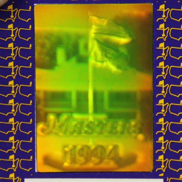 1994 Masters Tournament Badge #X15618 - Jose Maria Olazabal Winner
