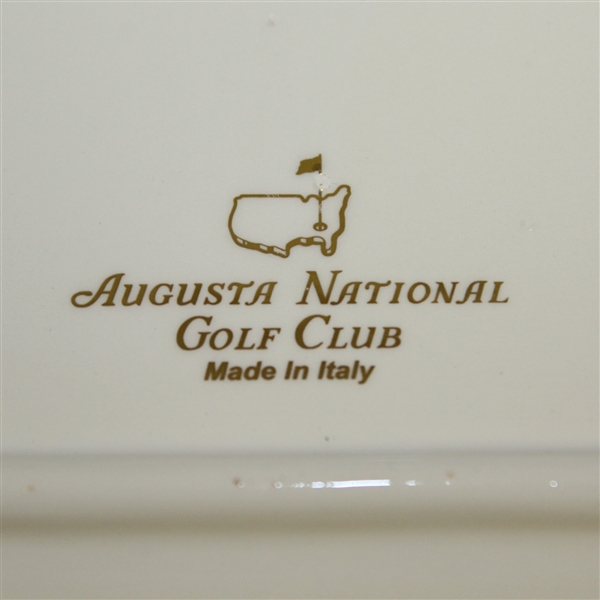 Augusta National Clubhouse Hand Painted Ceramic Masters Dish - Made in Italy