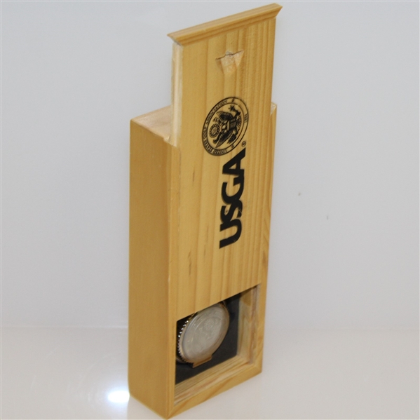 USGA Commemorative Course Watch with Clasp - in Original Wood USGA Box 