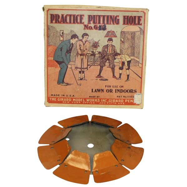 Practice Putting Hole No. G-12 With Original Box - Made in USA