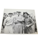 Ben Hogan, Byron Nelson, and Jimmy Demaret Large Black and White Photo